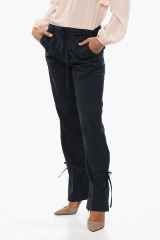 Relaxed-Fit Hose mit Schnürdetail