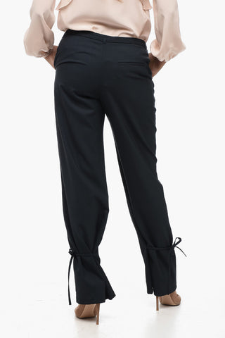 Relaxed-Fit Hose mit Schnürdetail