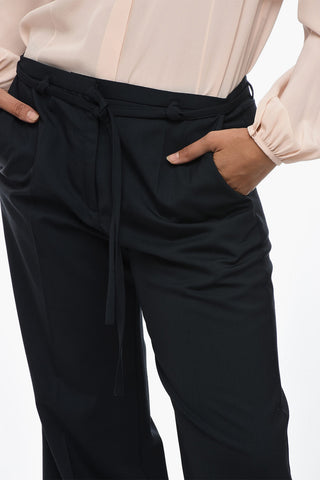Relaxed-Fit Hose mit Schnürdetail