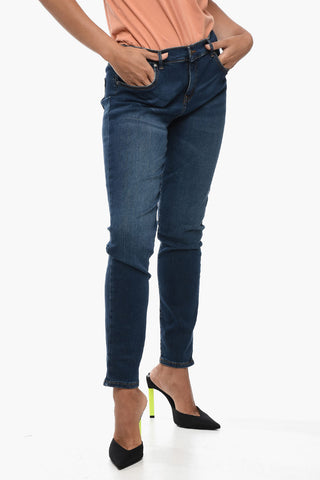 Visible Stiching Slim Fit Jeans 14,5cm