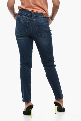Visible Stiching Slim Fit Jeans 14,5cm