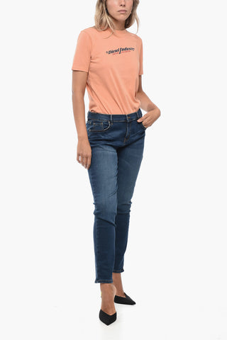 Visible Stiching Slim Fit Jeans 14,5cm