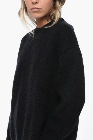 Crew Neck Cashmere Blend Pullover
