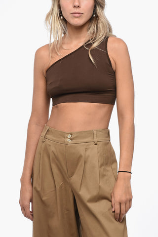 LUXOR One-Shoulder ATHENA Crop Top
