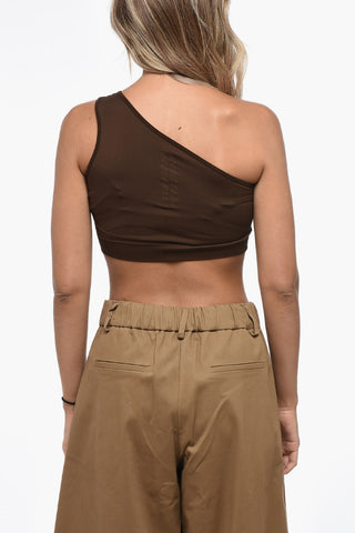 LUXOR One-Shoulder ATHENA Crop Top