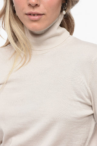 Merino Wool Turtleneck Sweater