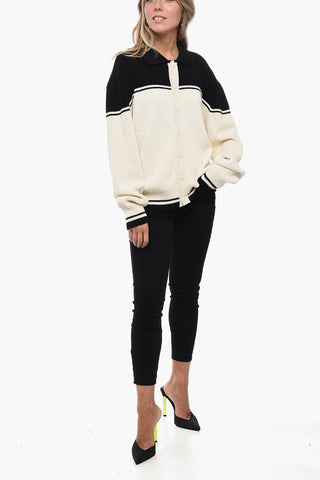 UNISEX Cardigan in Spugna di Cotone