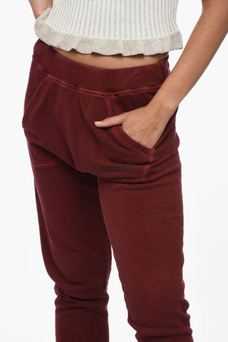 Joggers in Cotone Garzato con Maxitasca Frontale