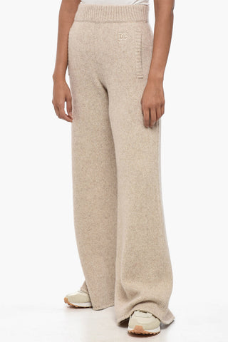 Lama Blend Wide Leg Pants with Flush Pockets