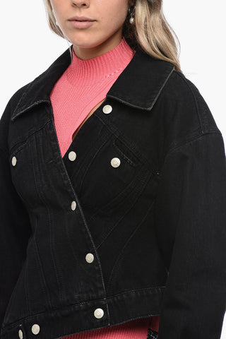 Asymmetric Denim Jacket