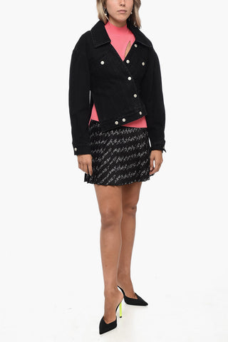 Asymmetric Denim Jacket