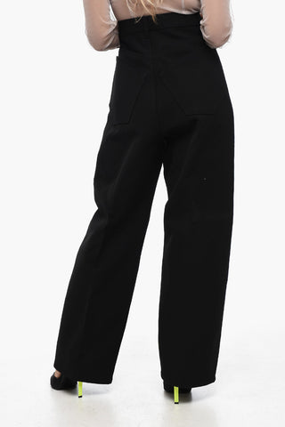 UNISEX Wool-blend Baggy Pants with High Waist