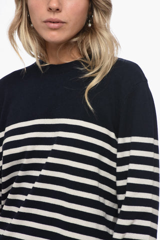 Cashmere Blend PHOEBE Sweater with Stripe