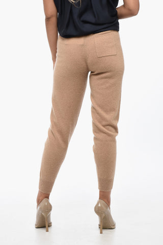 Joggers in Cashmere con Polsini