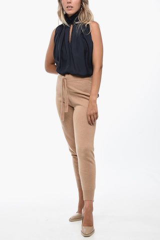 Joggers in Cashmere con Polsini