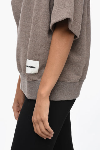 Short-sleeved Fleece T-Shirt