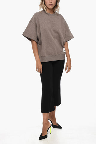 Short-sleeved Fleece T-Shirt