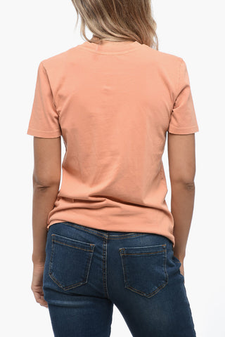 Embossed Logo T-REG-IND Crew-Neck T-shirt