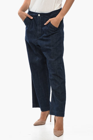 Wide-Leg NOLITA Denims with Dark Wash 27cm