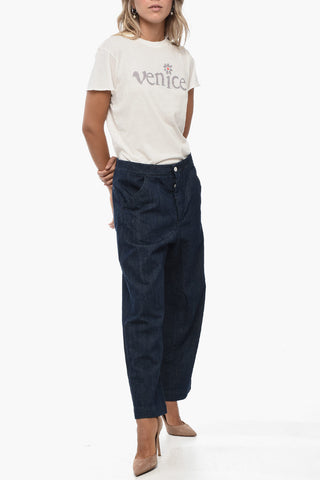 Wide-Leg NOLITA Denims with Dark Wash 27cm