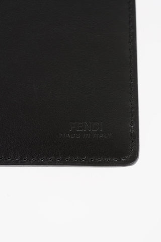 Leather Bifold Wallet with FF Monogram