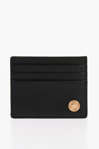 Leather Bifold Card Holder with MEDUSA Application