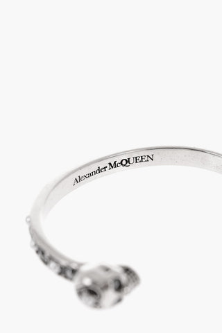 TWIN SKULL Bracelet with Diamonds