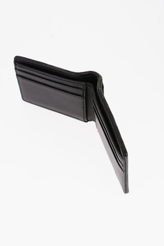 Velvet Logoed Wallet with Leather Interior
