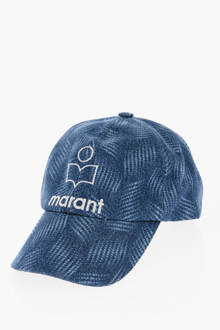 Denim TYRON Cap with Embroidery