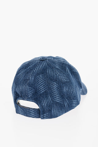Denim TYRON Cap with Embroidery