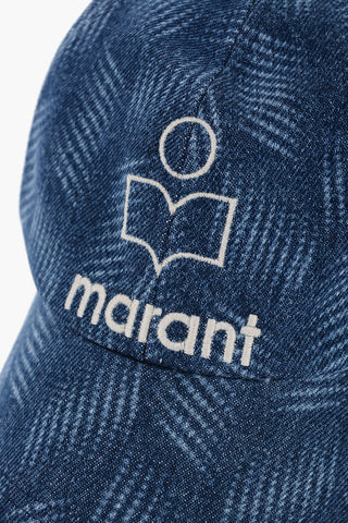 Denim TYRON Cap with Embroidery
