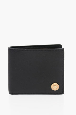 Grained Leather LA MEDUSA BIGGIE Wallet