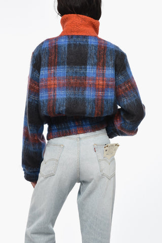 Tartan Checked Jacket with 2-Pockets