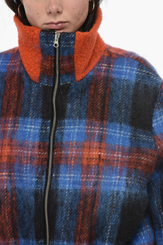 Tartan Checked Jacket with 2-Pockets