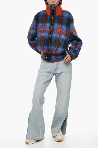 Tartan Checked Jacket with 2-Pockets