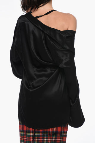 Silk Shirt With Breast Pocket