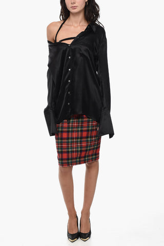 Silk Shirt With Breast Pocket
