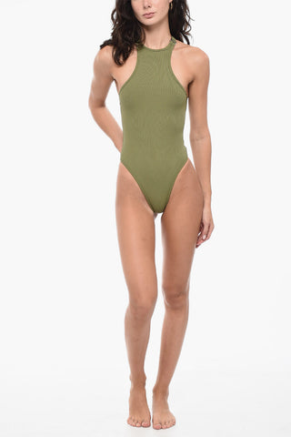 Buckle Logoed One-Piece Swimsuit