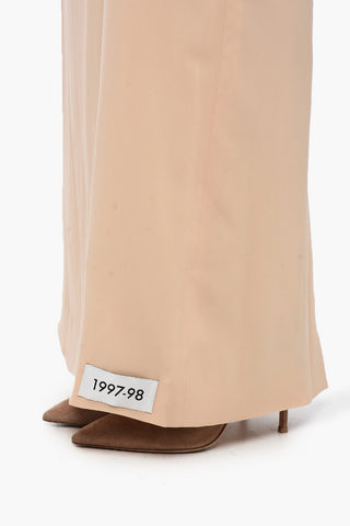 1997-98 Silk Blend Long Skirt with Pockets