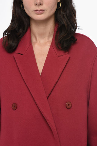 Cappotto In Lana Doppiopetto