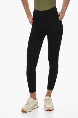 Embroidered Logo Sports Leggings