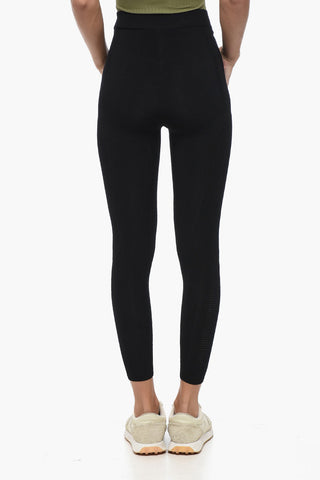 Embroidered Logo Sports Leggings