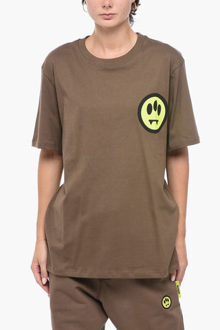 Jersey UNISEX Crew-neck T-Shirt with Contrasting Details