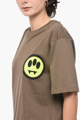 Jersey UNISEX Crew-neck T-Shirt with Contrasting Details