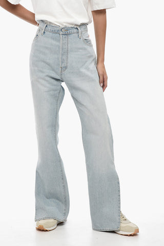 LEVIS Straight Leg UNISEX Jeans With Ankle Split