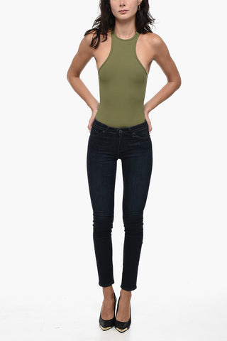 Dark Washed THE PRIMA Cigarette Jeans 13cm