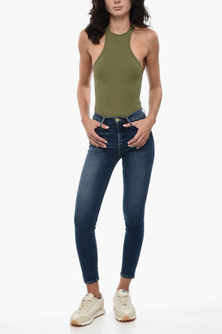 Jeans Skinny Fit a Vita Alta