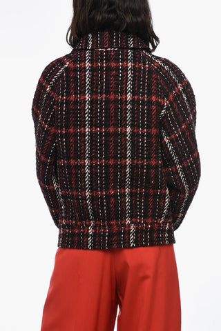Giubbotto In Lana Knitted Reversibile 