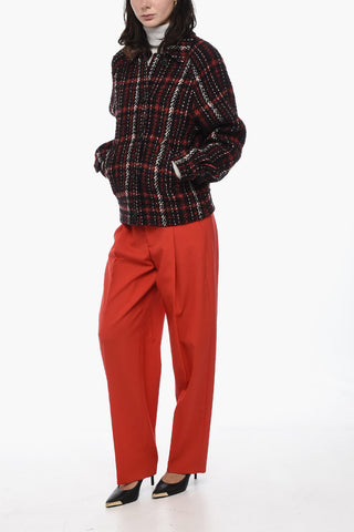 Giubbotto In Lana Knitted Reversibile 