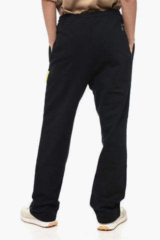 Brushed Cotton UNISEX Joggers with Contrasting Logo